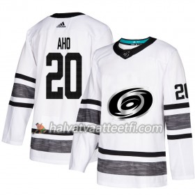 Miesten NHL Carolina Hurricanes Pelipaita Sebastian Aho 20 2019 All-Star Adidas Valkoinen Authentic